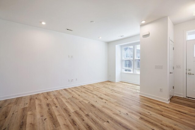 4316 Summercrest Blvd Unit 713, Antioch, TN 37013 - unfurnished room featuring light wood-type flooring, healthy amount of natural light, and recessed lighting