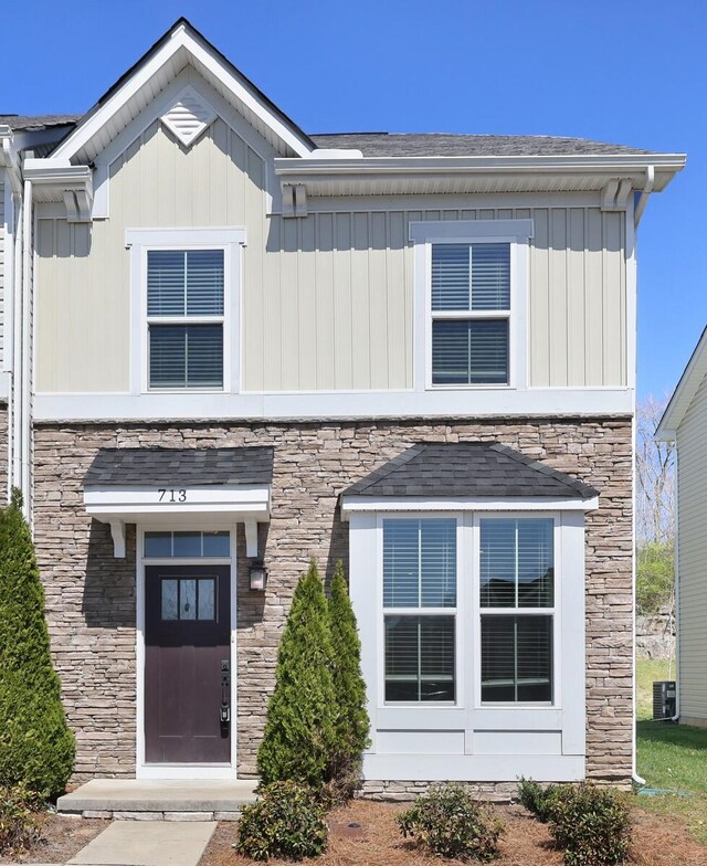 4316 Summercrest Blvd Unit 713, Antioch, TN 37013 - view of front facade featuring stone siding
