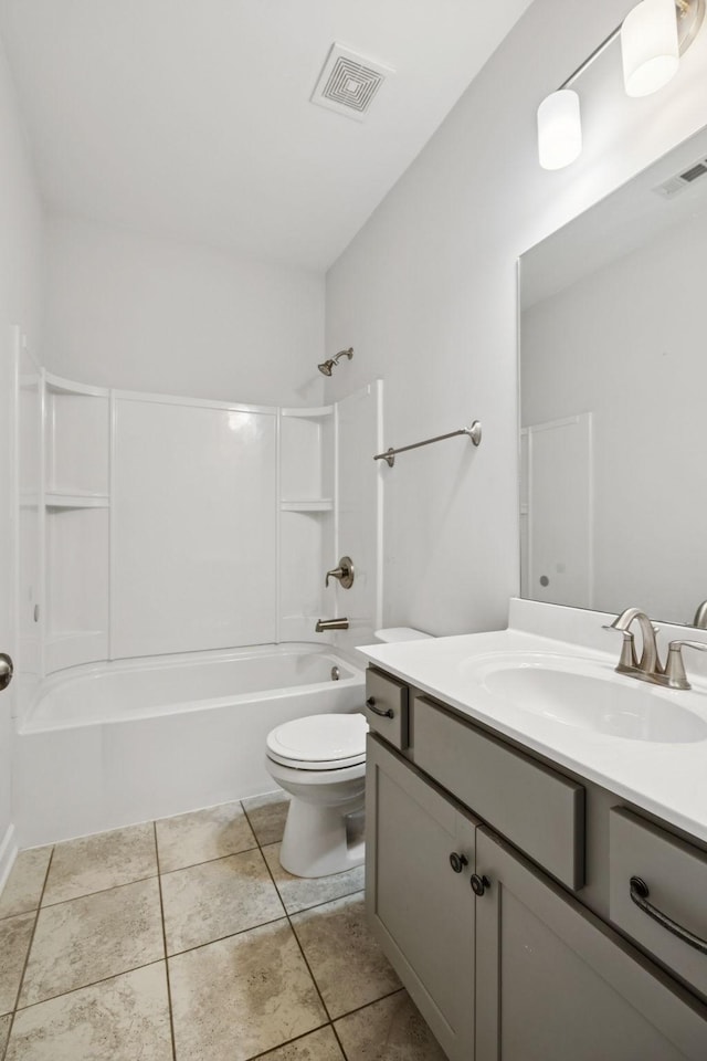 321 Twelve Oaks Ln, Lebanon, TN 37087 - full bathroom with vanity, tile patterned flooring, and tub / shower combination