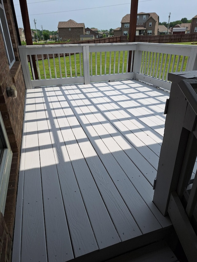321 Twelve Oaks Ln, Lebanon, TN 37087 - wooden deck with a residential view