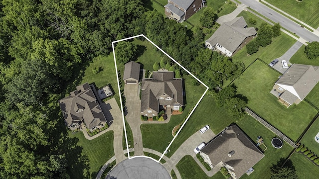 429 Acacia Grove Ln, Lebanon, TN 37087 - aerial view of residential area with property boundaries highlighted