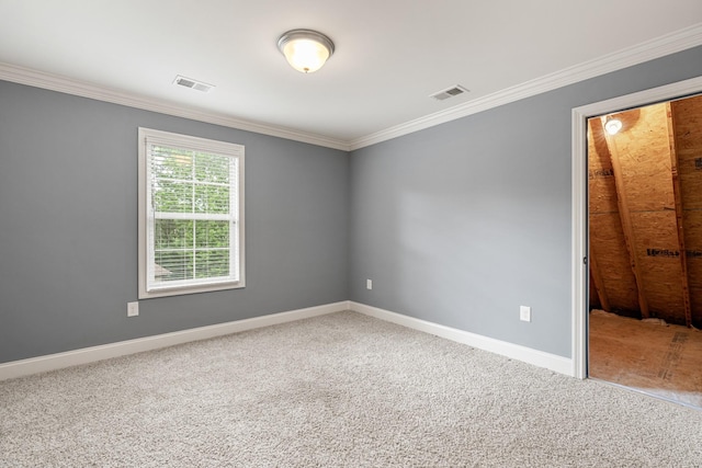 429 Acacia Grove Ln, Lebanon, TN 37087 - spare room with ornamental molding and carpet floors