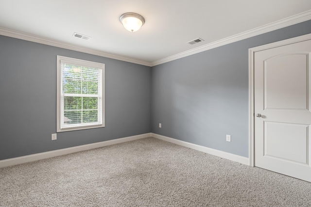 429 Acacia Grove Ln, Lebanon, TN 37087 - empty room with ornamental molding and carpet