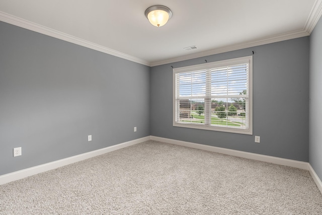 429 Acacia Grove Ln, Lebanon, TN 37087 - empty room featuring ornamental molding and carpet flooring