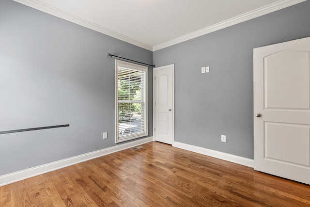 429 Acacia Grove Ln, Lebanon, TN 37087 - unfurnished room with wood finished floors and ornamental molding