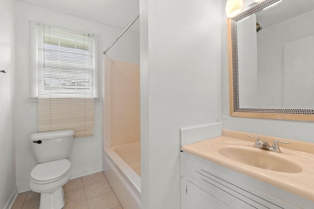 2706 Walnut Ln, Murfreesboro, TN 37129 - full bath with vanity, tile patterned floors, and shower / tub combination