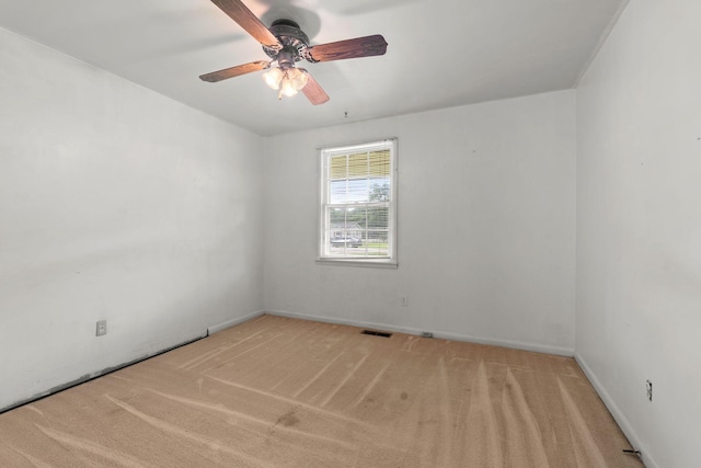 2706 Walnut Ln, Murfreesboro, TN 37129 - carpeted spare room with ceiling fan and baseboards