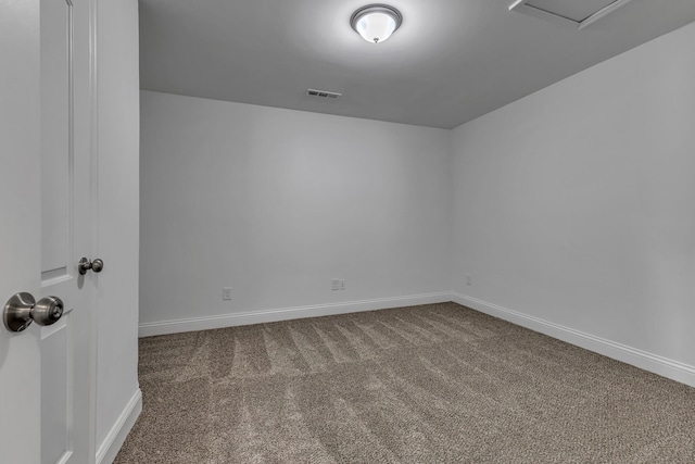 240 Sounder Cir, La Vergne, TN 37086 - spare room featuring baseboards and dark carpet