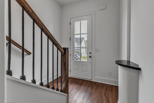 240 Sounder Cir, La Vergne, TN 37086 - foyer featuring wood finished floors and stairs