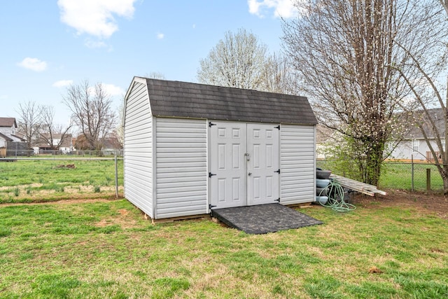 919 Desota Ln, Oak Grove, KY 42262 - view of shed with a fenced backyard