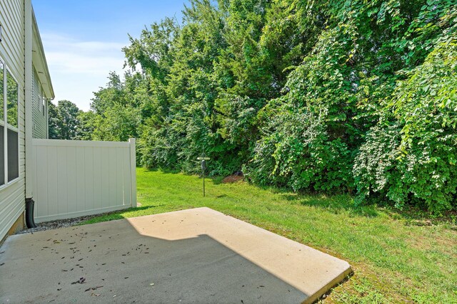 1108 Somerset Springs Dr, Spring Hill, TN 37174 - view of grassy yard featuring a patio area
