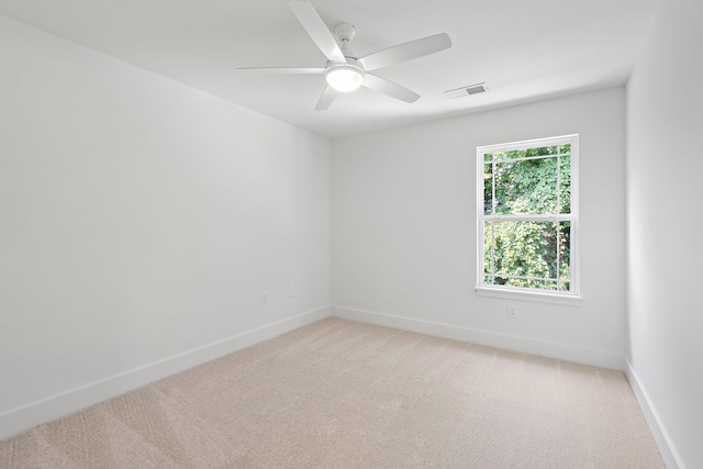 1108 Somerset Springs Dr, Spring Hill, TN 37174 - empty room featuring light colored carpet and ceiling fan