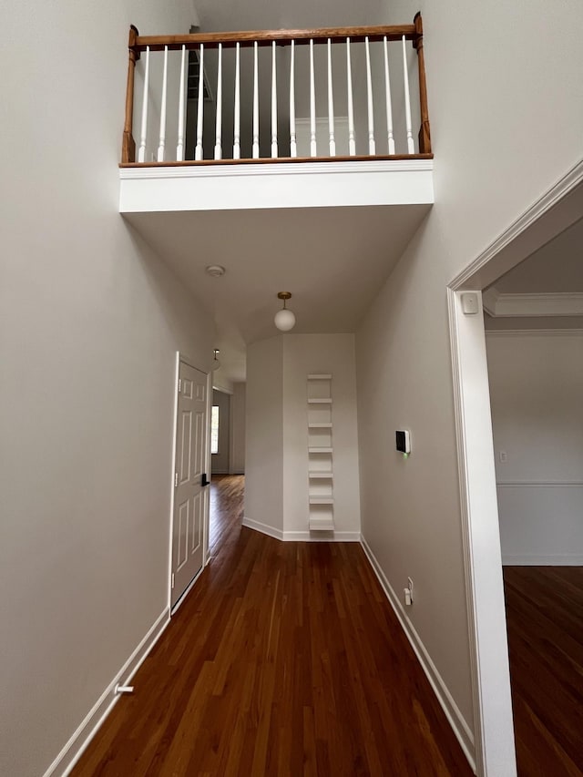 2010 Katach Ct, Spring Hill, TN 37174 - hall featuring baseboards and wood finished floors