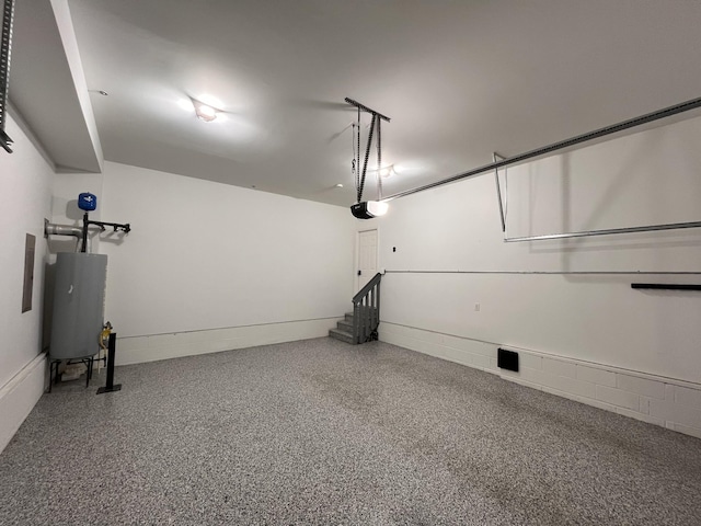 2010 Katach Ct, Spring Hill, TN 37174 - garage with water heater and a garage door opener