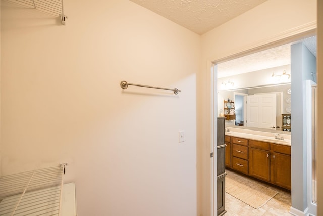 395 Devon Chase Hl Unit 3002, Gallatin, TN 37066 - bathroom featuring vanity and a textured ceiling