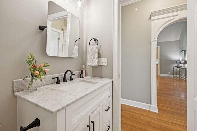 1387 Floyd Rd, Eagleville, TN 37060 - bathroom featuring wood finished floors and vanity