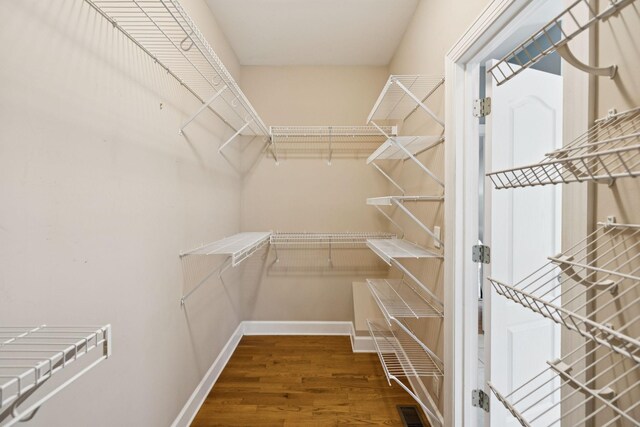 1387 Floyd Rd, Eagleville, TN 37060 - walk in closet with wood finished floors