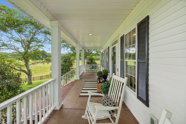 1387 Floyd Rd, Eagleville, TN 37060 - view of porch