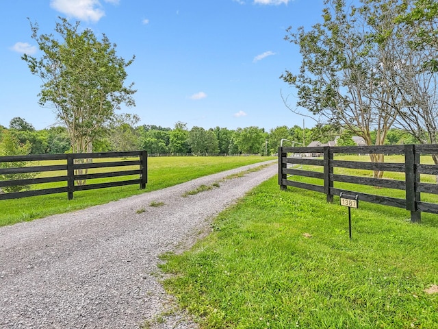 1387 Floyd Rd, Eagleville, TN 37060 - view of dirt / gravel road with a view of countryside