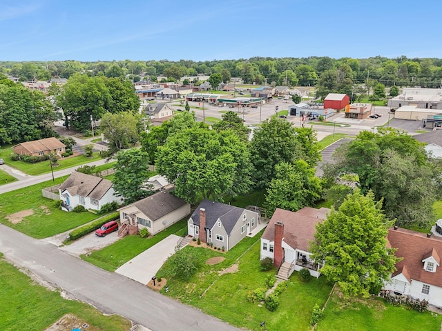 410 Campbell Ave, Tullahoma, TN 37388 - aerial view of residential area with a tree filled landscape