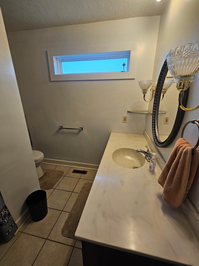 11 Jess Long Ln, Hillsboro, TN 37342 - bathroom featuring tile patterned floors, a textured ceiling, and vanity