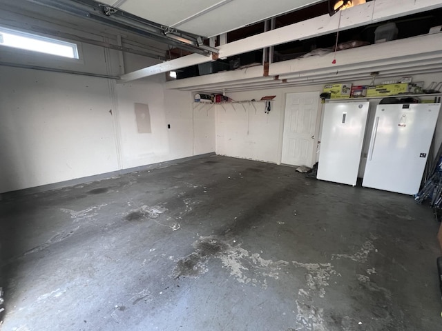 11 Jess Long Ln, Hillsboro, TN 37342 - garage with freestanding refrigerator