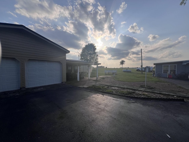 11 Jess Long Ln, Hillsboro, TN 37342 - view of front of property featuring asphalt driveway, an attached garage, and a front yard