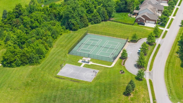 6826 Falls Ridge Ln, College Grove, TN 37046 - aerial view