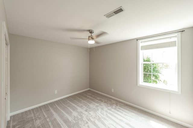 102 Buckhaven Ct, Hendersonville, TN 37075 - empty room featuring ceiling fan and light colored carpet