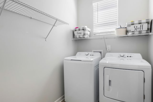 7178 Lang Ave, White House, TN 37188 - laundry room featuring independent washer and dryer