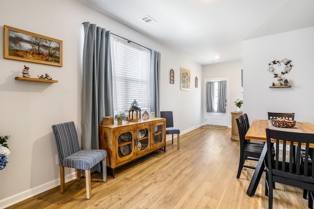 7178 Lang Ave, White House, TN 37188 - dining space with light wood-style floors and recessed lighting