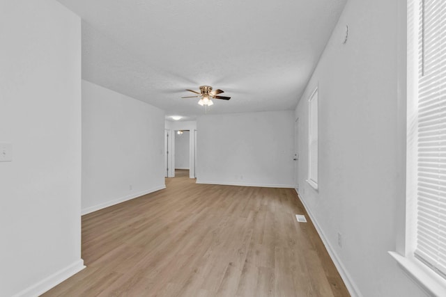 308 Custer Ct, Smyrna, TN 37167 - unfurnished room with ceiling fan, light wood-style floors, and plenty of natural light