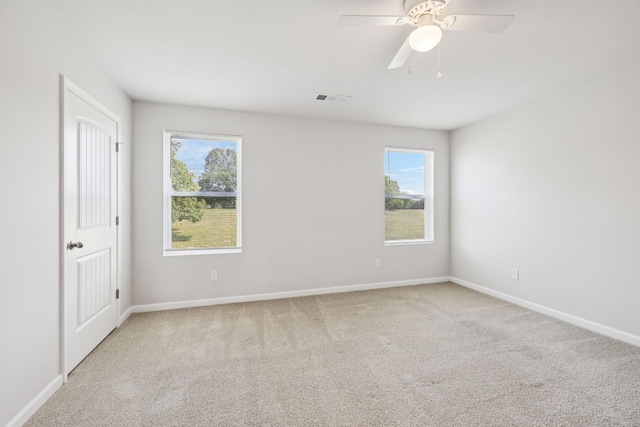 130 Grayson Cir, Chapel Hill, TN 37034 - carpeted empty room with healthy amount of natural light and ceiling fan