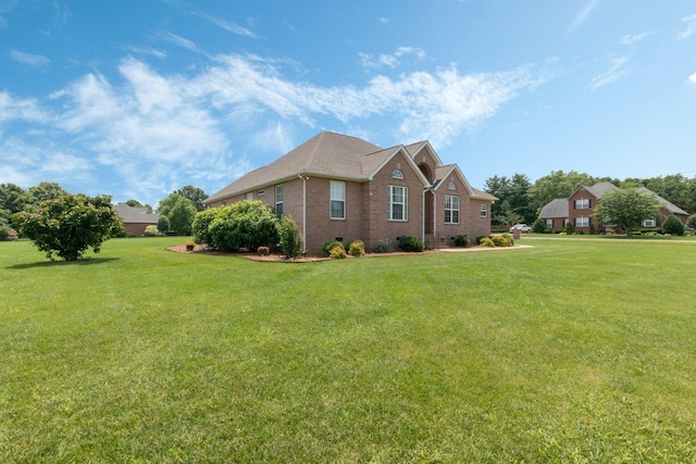 123 River Downs Blvd, Murfreesboro, TN 37128 - view of home's exterior with brick siding and a yard