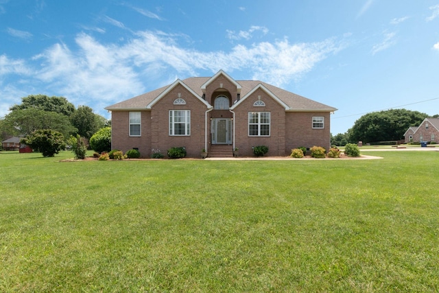 123 River Downs Blvd, Murfreesboro, TN 37128 - view of front facade with a front yard and brick siding