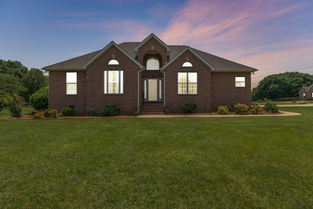123 River Downs Blvd, Murfreesboro, TN 37128 - view of front of property with a yard and brick siding