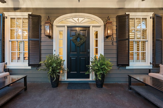 104 Majestic Ln, Franklin, TN 37064 - view of exterior entry with covered porch