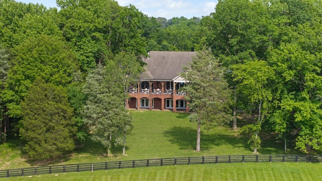 4310 Kings Camp Ct, Arrington, TN 37014 - view from above of property