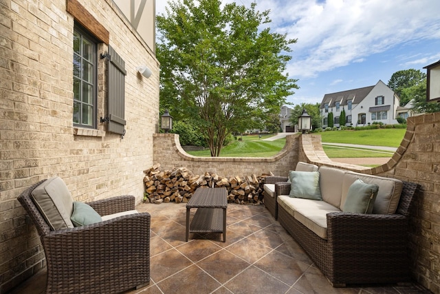 4310 Kings Camp Ct, Arrington, TN 37014 - view of patio / terrace featuring outdoor lounge area