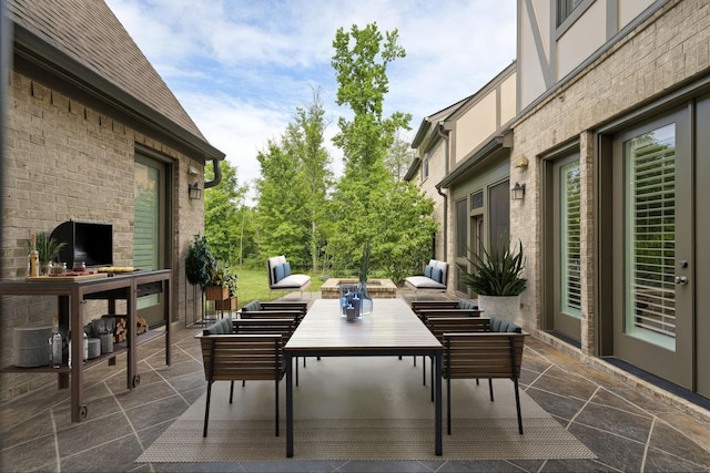 4310 Kings Camp Ct, Arrington, TN 37014 - view of patio with outdoor dining area