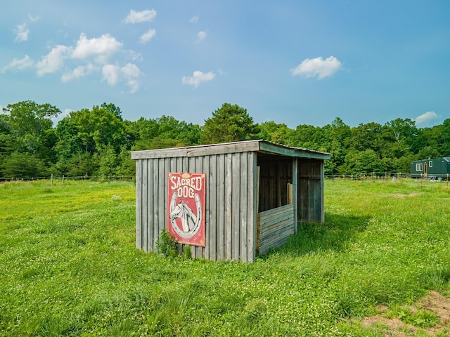 7139 Kingston Rd, Fairview, TN 37062 - view of outdoor structure featuring a wooded view