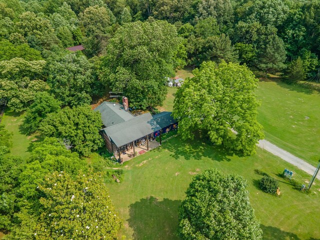 7139 Kingston Rd, Fairview, TN 37062 - bird's eye view of a heavily wooded area