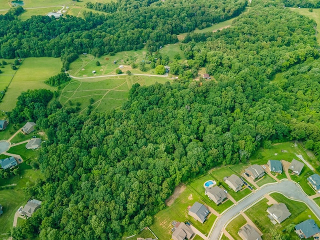 7139 Kingston Rd, Fairview, TN 37062 - aerial view of property and surrounding area with a forest