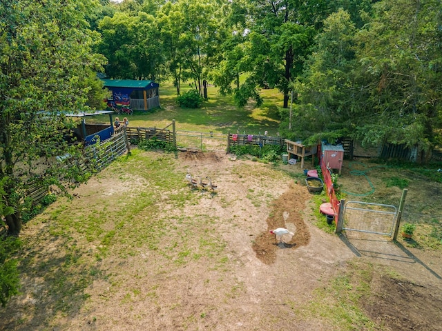 7139 Kingston Rd, Fairview, TN 37062 - view of yard with an outdoor structure and a gate