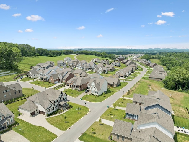 5128 Terravista Ln, Franklin, TN 37064 - aerial perspective of suburban area
