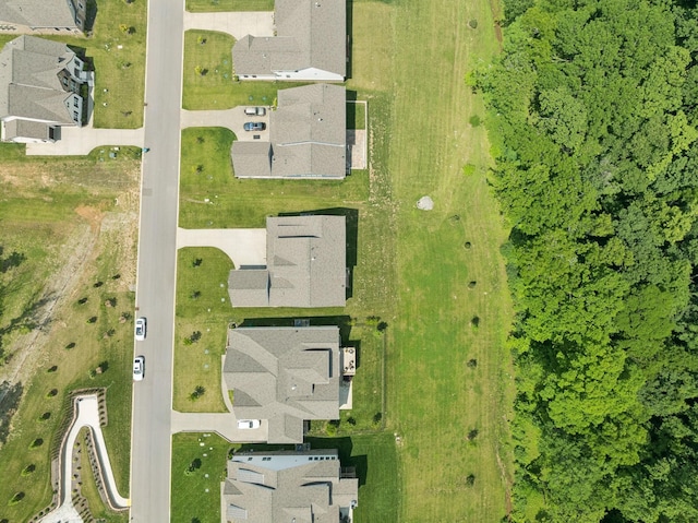 5128 Terravista Ln, Franklin, TN 37064 - aerial view of property and surrounding area with nearby suburban area