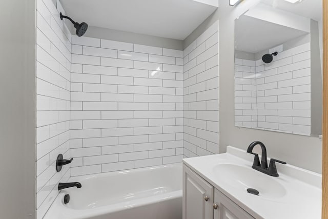 7121 Robinson Dr, Fairview, TN 37062 - bathroom featuring vanity and shower / bath combination