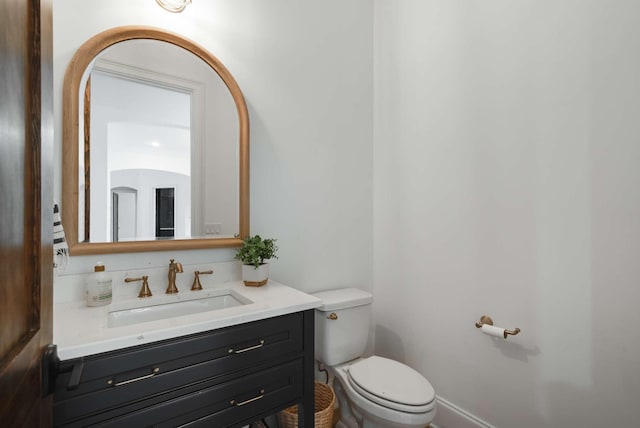 6128 Lookaway Cir, Franklin, TN 37067 - half bath featuring vanity and toilet