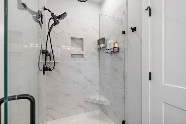 1003 Autumn Ridge Ct, Spring Hill, TN 37174 - full bathroom with a marble finish shower