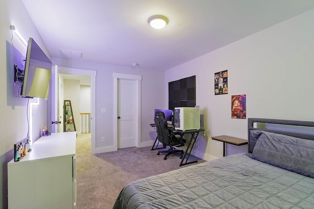 1003 Autumn Ridge Ct, Spring Hill, TN 37174 - bedroom featuring carpet floors and an office area